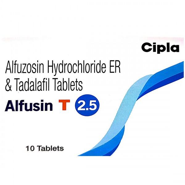 Alfusin T 2.5 mg Tablet (10 Tab)