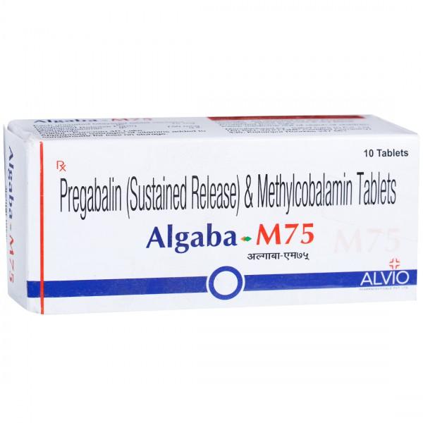 Algaba M 75 mg Tablet (10 Tab)