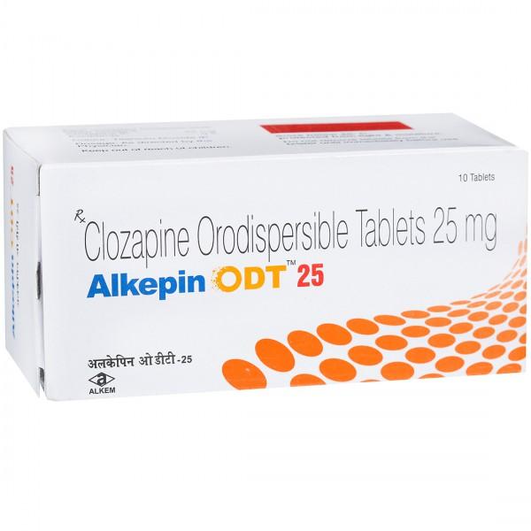 Alkepin ODT 25 mg Tablet (10 Tab)