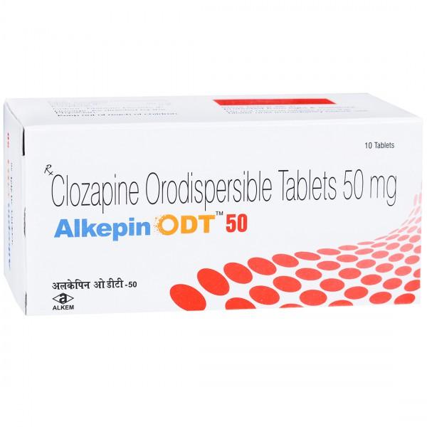 Alkepin ODT 50 mg Tablet (10 Tab)