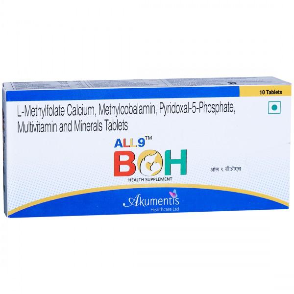 All (9) Boh 10 Tablets