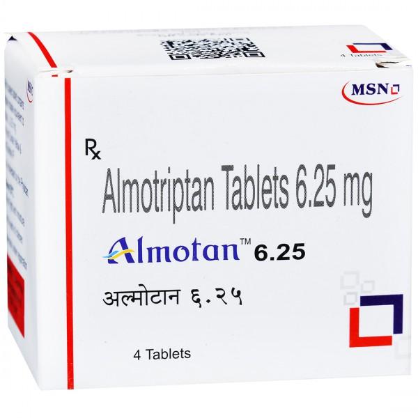 Almotan 6.25 mg Tablet (4 Tab)