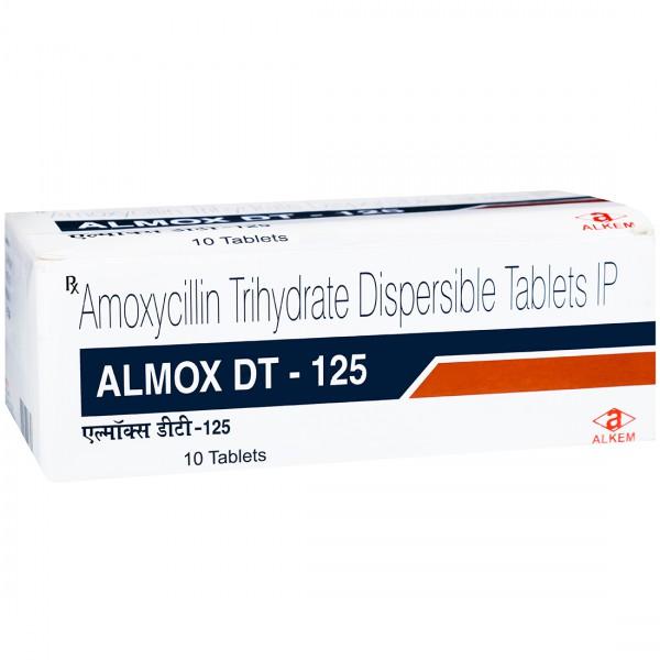 Almox DT 125 mg Tablet (10 Tab)