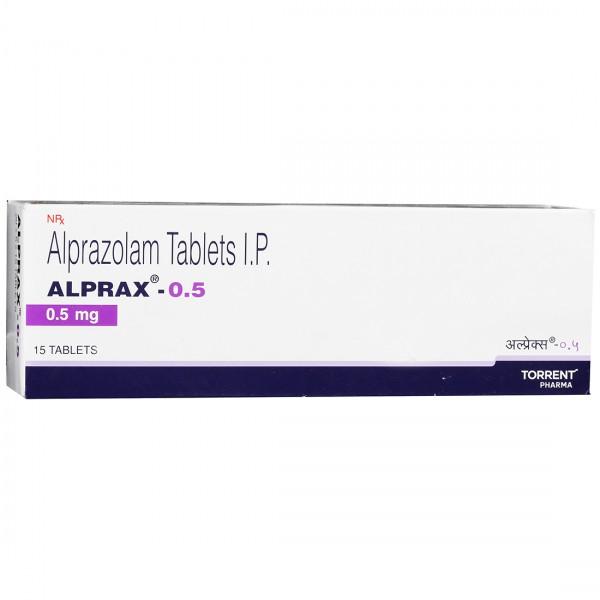 Alprax 0.5 mg Tablet (15 Tab)