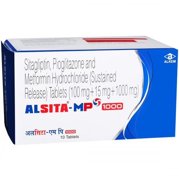 Alsita MP 1000 mg Tablet (10 Tab)