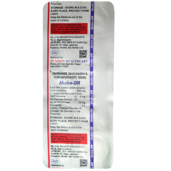 Alsolve DM Tablet (10 Tab)