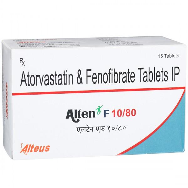 Alten F 10/80 mg Tablet (15 Tab)