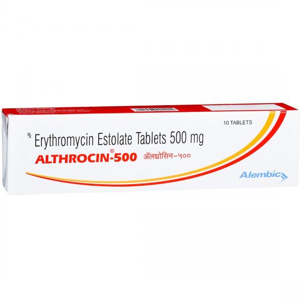 Althrocin 500 mg Tablet (10 Tab)