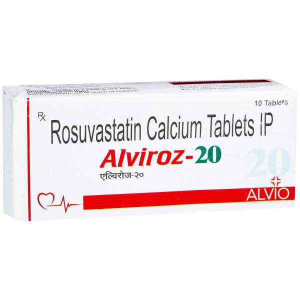 Alviroz 20 mg Tablet (10 Tab)