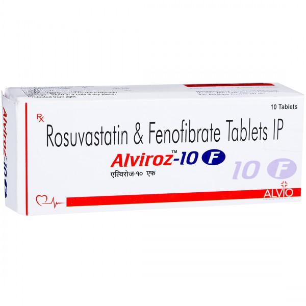 Alviroz F 10 mg Tablet (10 Tab)