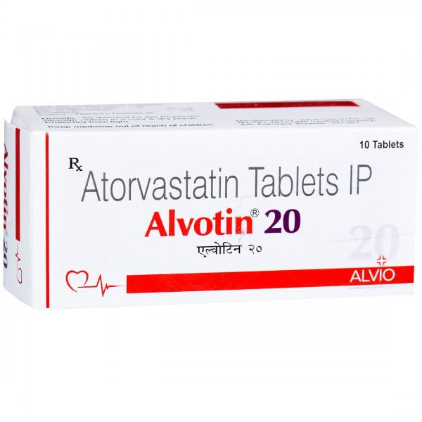 Alvotin 20 mg Tablet (10 Tab)