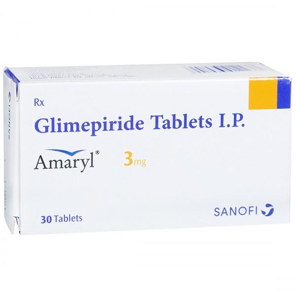 Amaryl 3 mg Tablet (30 Tab)