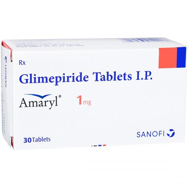 Amaryl 1 mg Tablet (30 Tab)