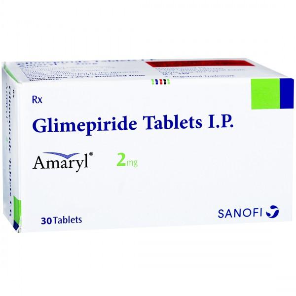 Amaryl 2 mg Tablet (30 Tab)