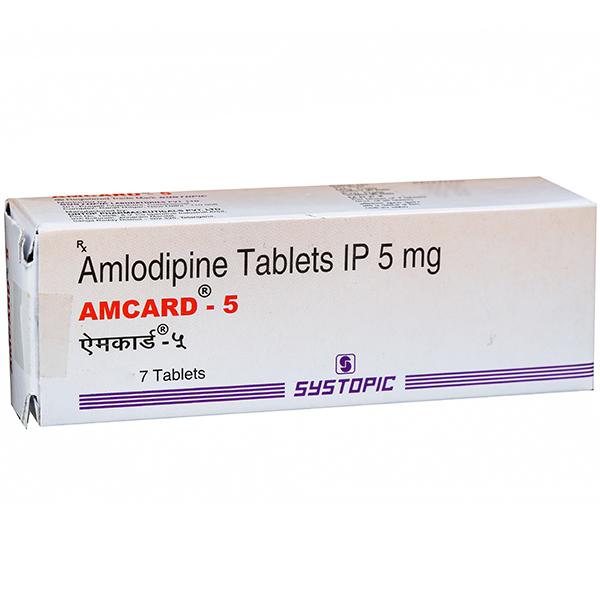 Amcard 5 mg Tablet (7 Tab)
