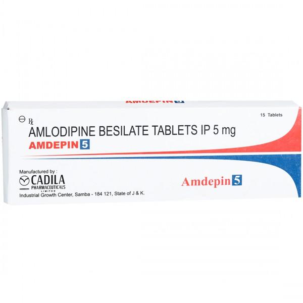 Amdepin 5 mg Tablet (15 Tab)