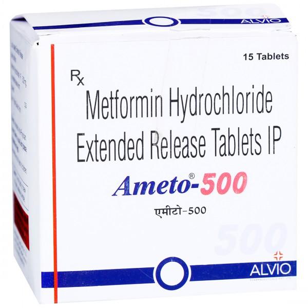 Ameto 500 mg Tablet (15 Tab)
