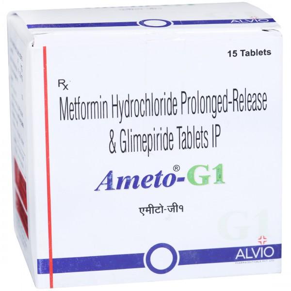 Ameto G 1 mg Tablet (15 Tab)