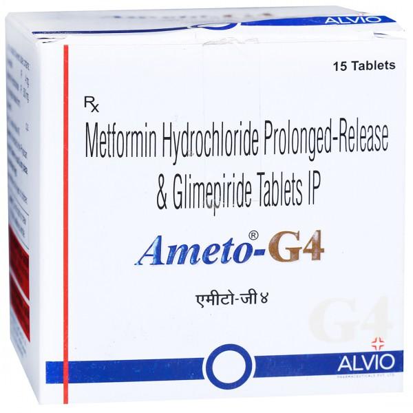 Ameto G 4 mg Tablet (15 Tab)