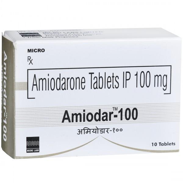 Amiodar 100 mg Tablet (10 Tab)