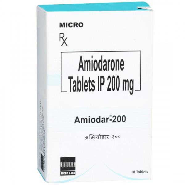 Amiodar 200 mg Tablet (10 Tab)