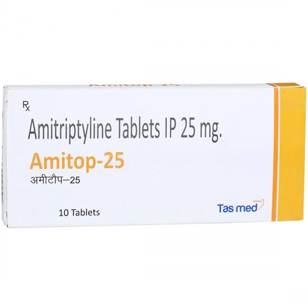 Amitop 25 mg Tablet (10 Tab)