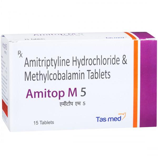 Amitop M 5 mg Tablet (15 Tab)