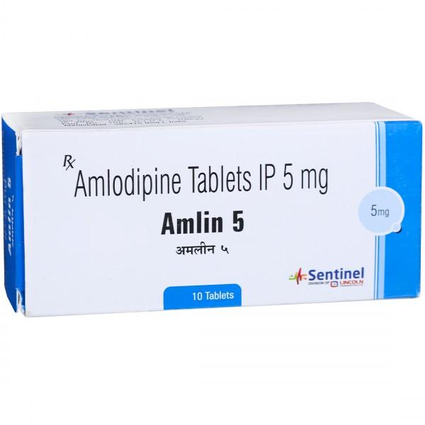 Amlin 5 mg Tablet (10 Tab)