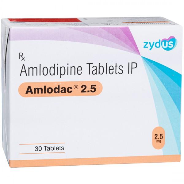 Amlodac 2.5 mg Tablet (30 Tab)