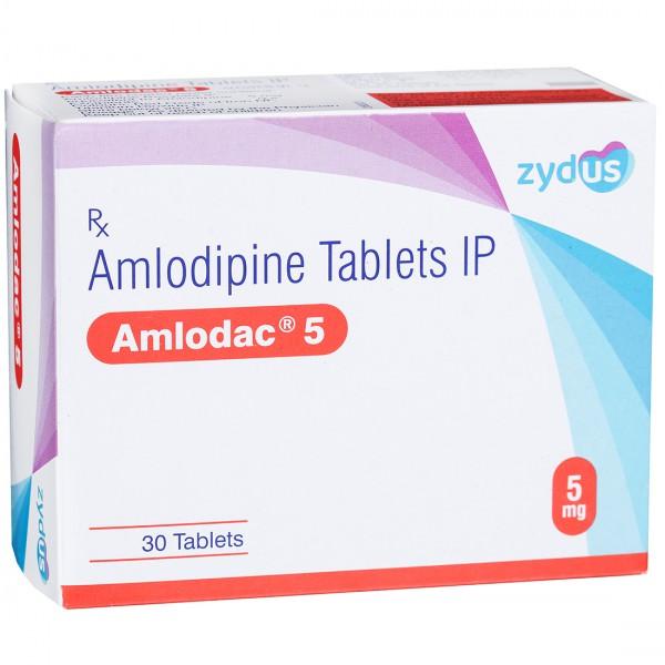Amlodac 5 mg Tablet (30 Tab)