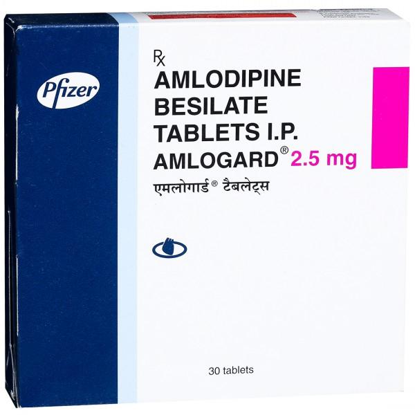 Amlogard 2.5 mg Tablet (30 Tab)