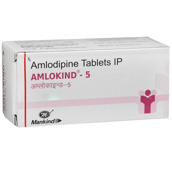 Amlokind 5 mg Tablet (10 Tab)