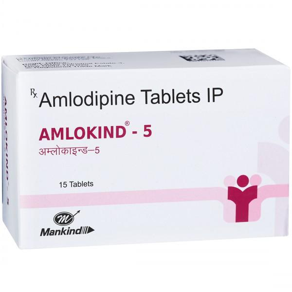 Amlokind 5 mg Tablet (15 Tab)