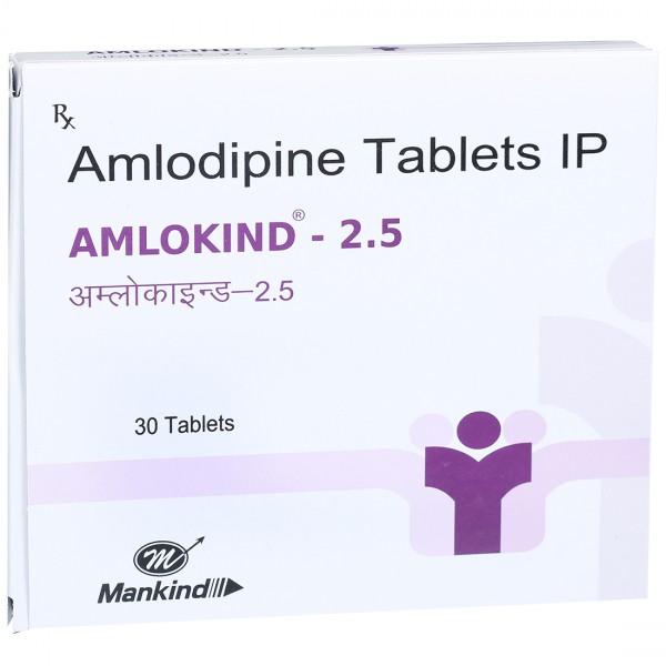 Amlokind 2.5 mg Tablet (30 Tab)