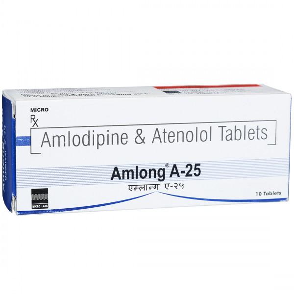Amlong A 25 mg Tablet (10 Tab)