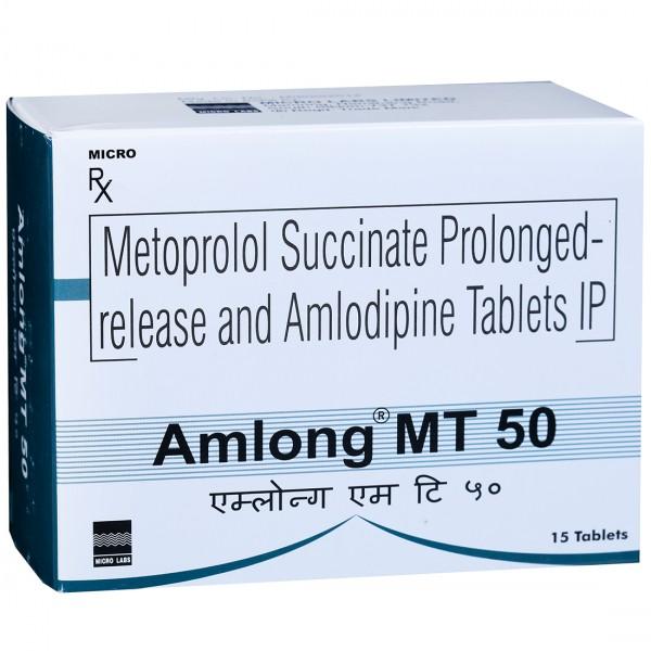 Amlong MT 50 mg Tablet (15 Tab)