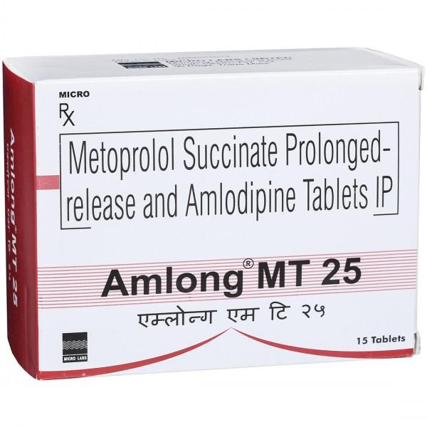 Amlong MT 25 mg Tablet (15 Tab)