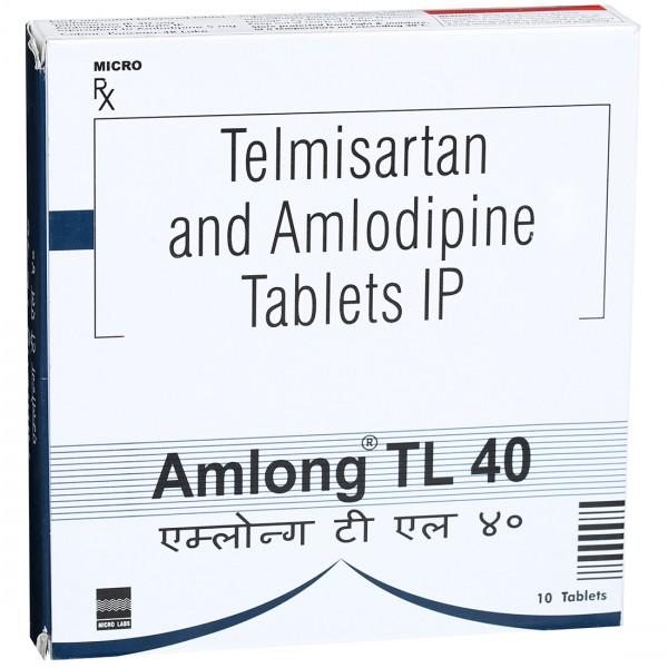 Amlong TL 40/5 mg Tablet (10 Tab)