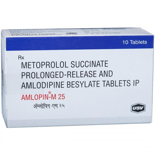 Amlopin M 25 mg Tablet (10 Tab)