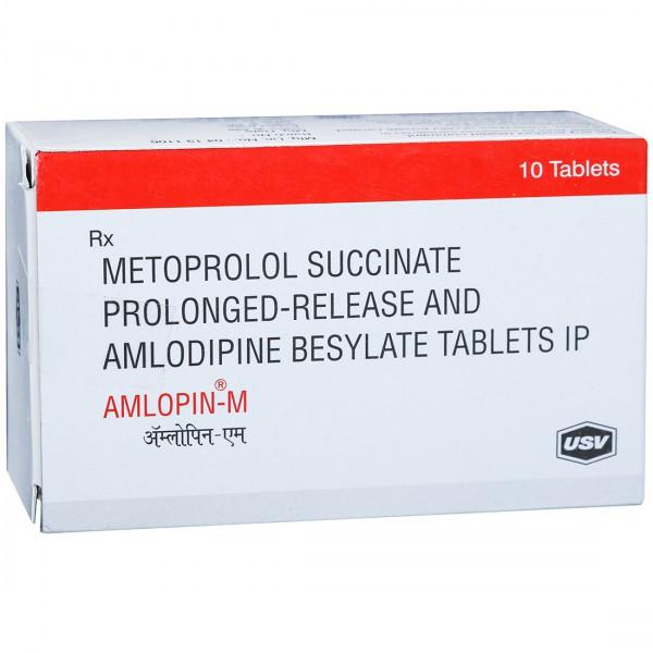 Amlopin M 50 mg Tablet (10 Tab)