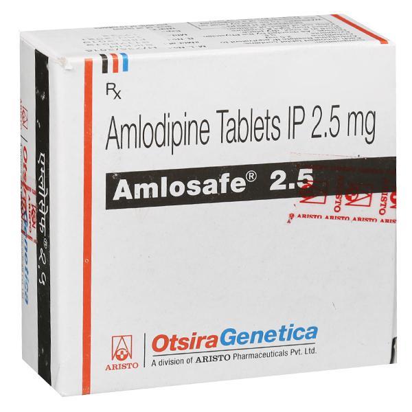 Amlosafe 2.5 mg Tablet (10 Tab)