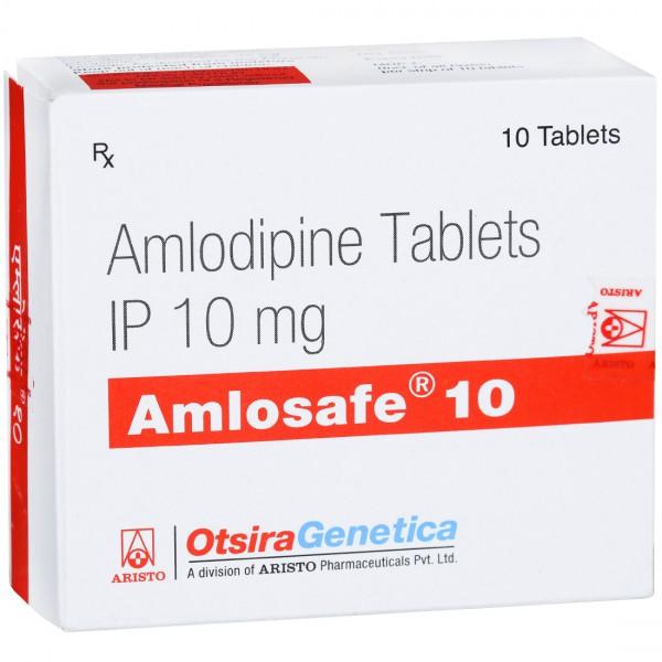Amlosafe 10 mg Tablet (10 Tab)