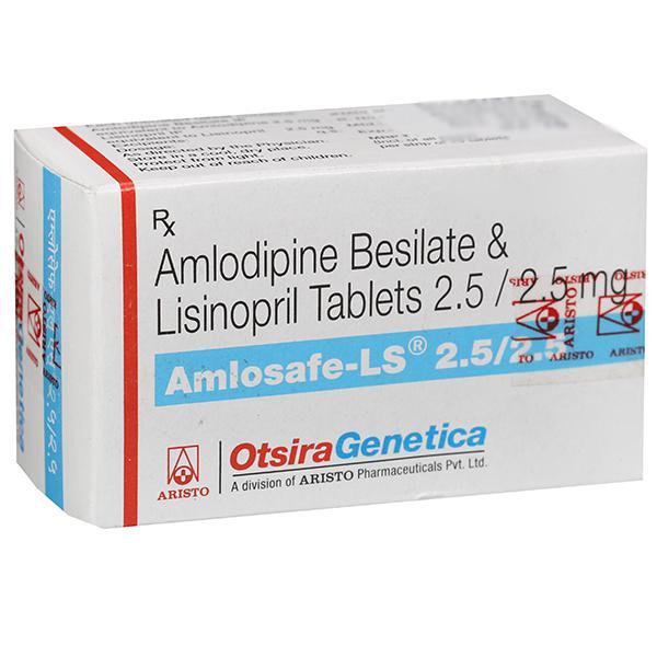 Amlosafe LS 2.5/2.5 mg Tablet (10 Tab)