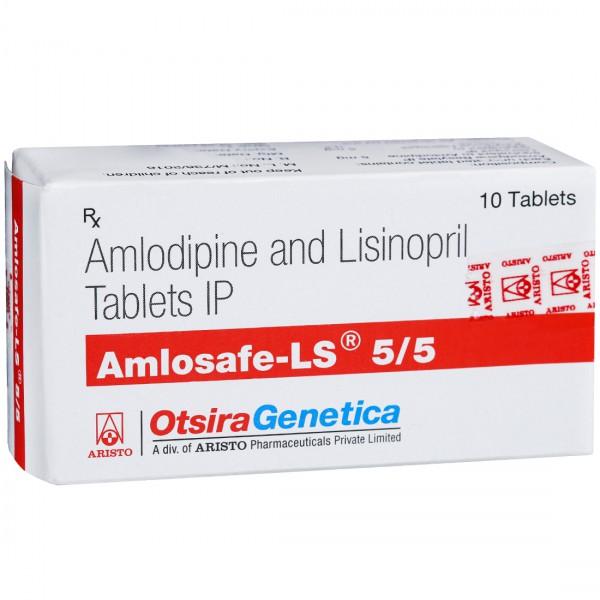 Amlosafe LS 5/5 mg Tablet (10 Tab)
