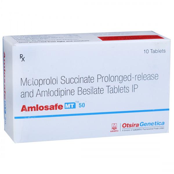 Amlosafe MT 50 mg Tablet (10 Tab)