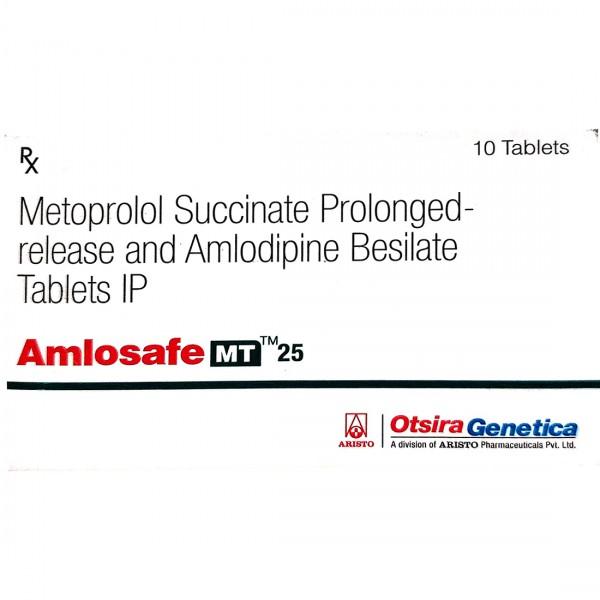 Amlosafe MT 25 mg Tablet (10 Tab)