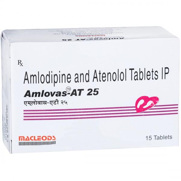 Amlovas AT 25 mg Tablet (15 Tab)