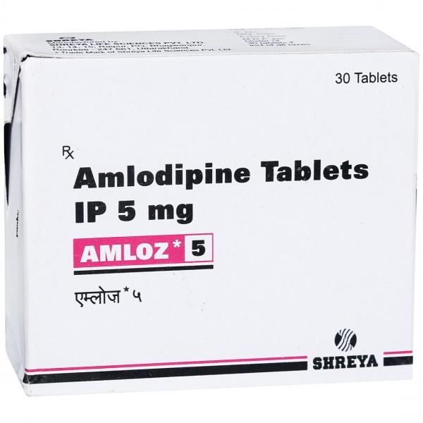 Amloz 5 mg Tablet (30 Tab)