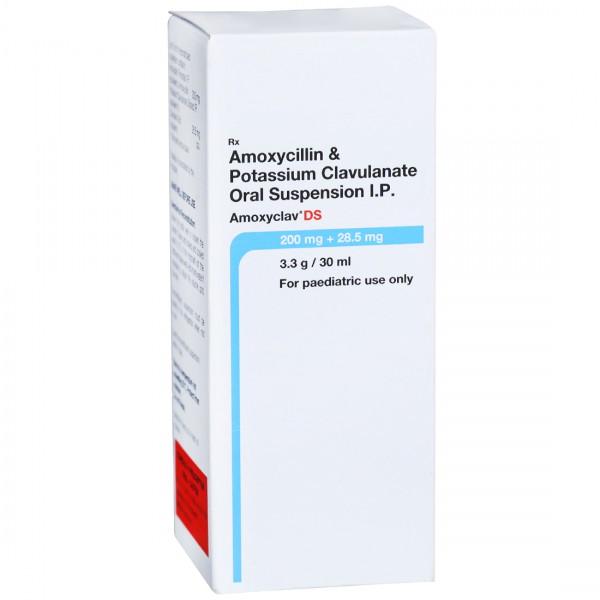 Amoxyclav DS 200 mg + 28.5 mg Oral Suspension 30 ml