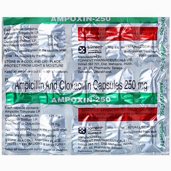 Ampoxin 250 mg Capsule (15 Cap)